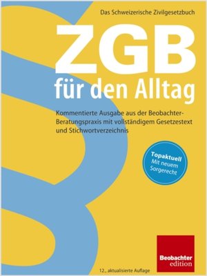 cover image of ZGB fur den Alltag
